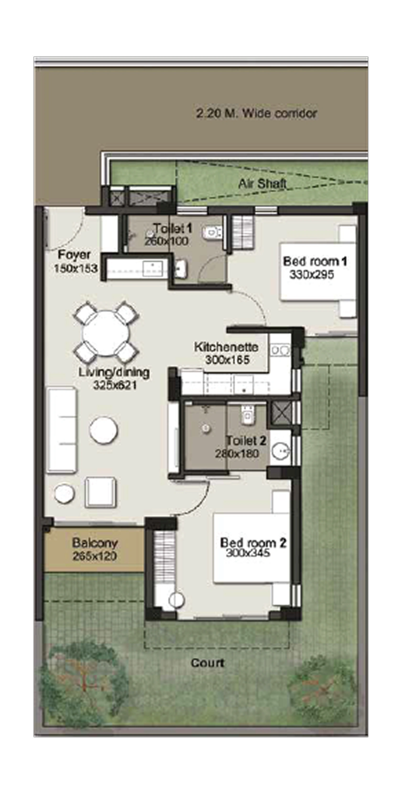 silverb floorplan gardenview