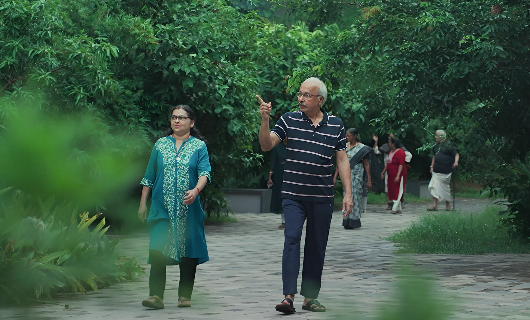 Stroll through our Zen gardens