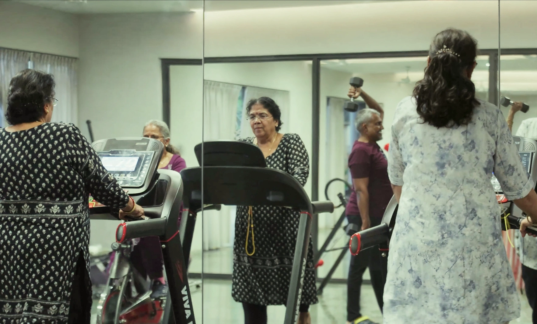 Gym, swim and focus on health